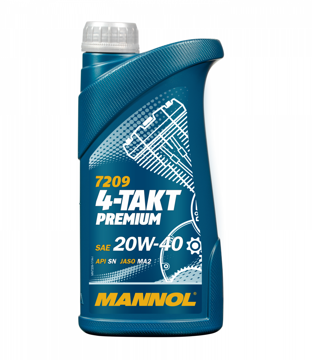 

Моторное масло Mannol 4-TAKT Premium sae20w40 1л