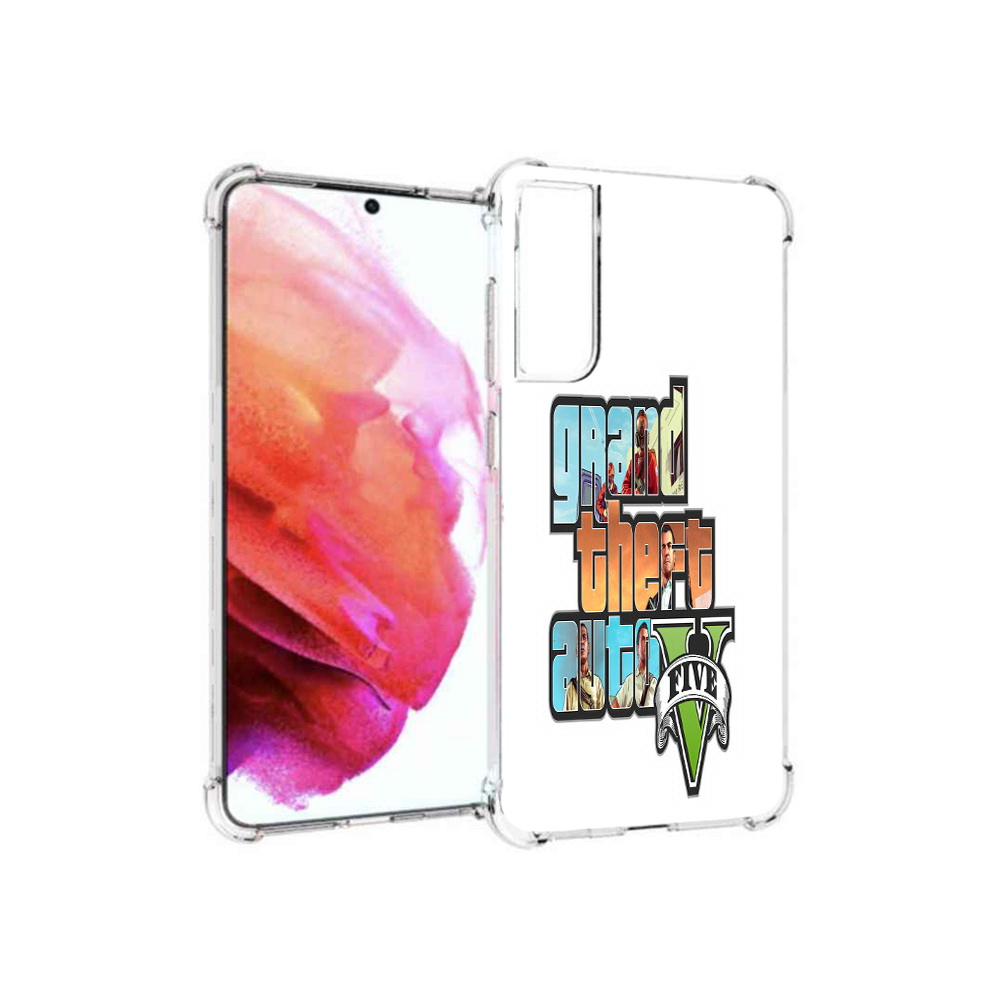 Чехол MyPads Tocco для Samsung Galaxy S21 FE игра гта
