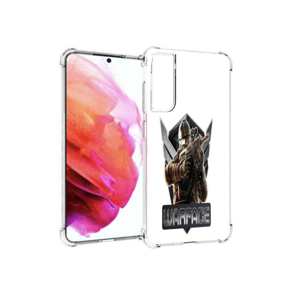 

Чехол MyPads Tocco для Samsung Galaxy S21 FE игра про войну, Прозрачный, Tocco