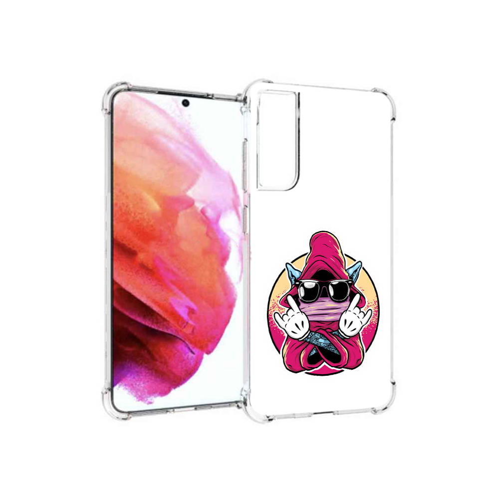 

Чехол MyPads Tocco для Samsung Galaxy S21 FE йоу, Прозрачный, Tocco