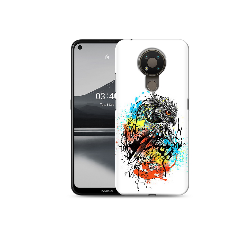 

Чехол MyPads Tocco для Nokia 3.4 Творческая сова, Прозрачный, Tocco