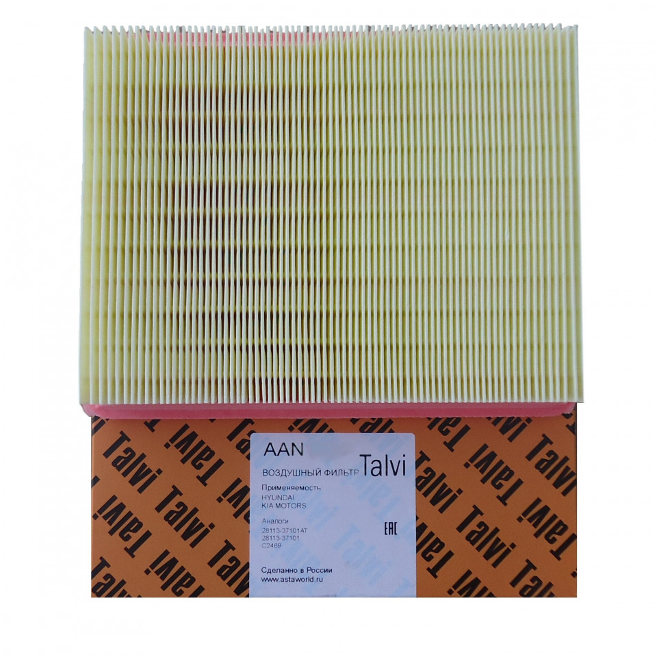 

Фильтр воздушный двигателя Talvi AAN1029 (аналог C2598)