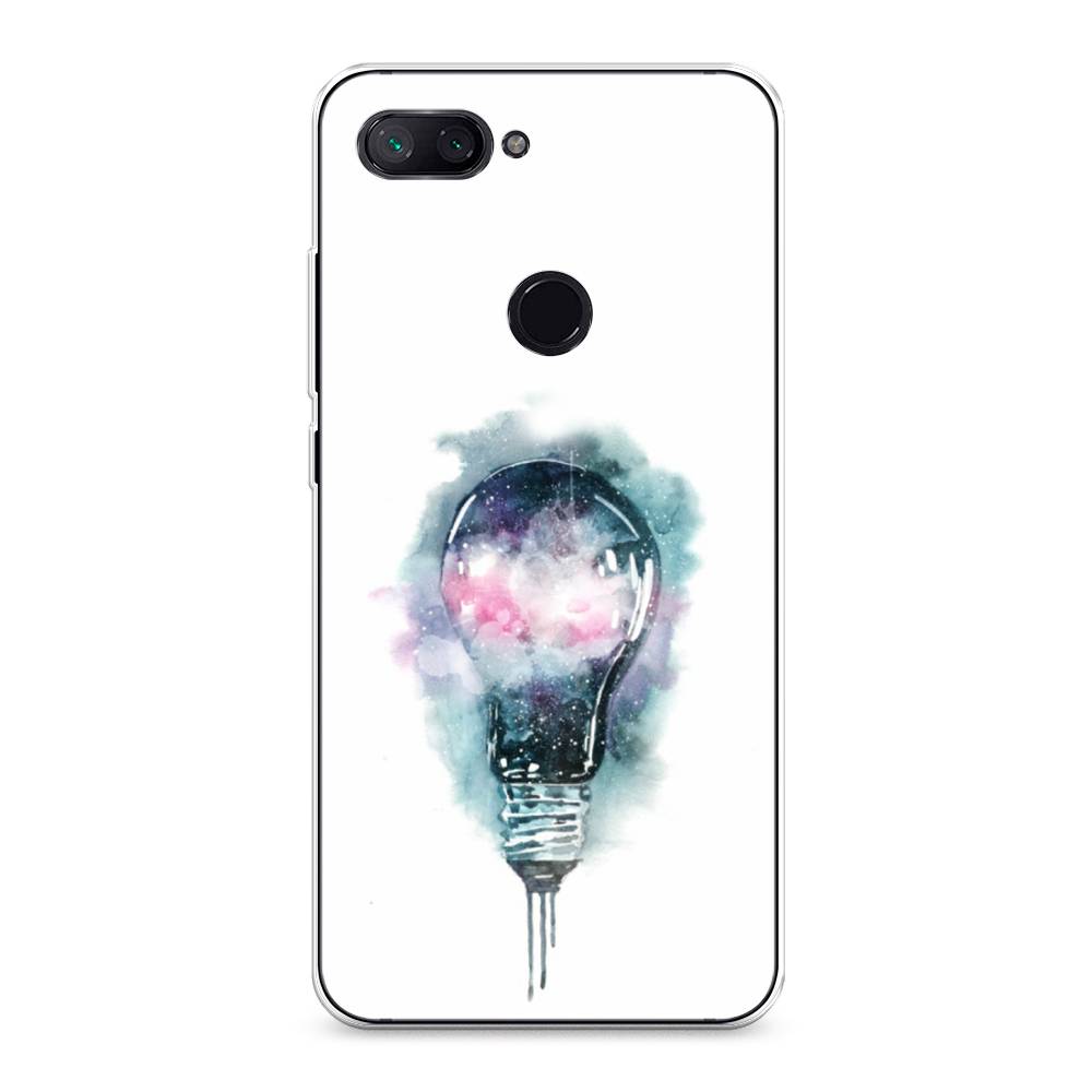 

Чехол на Xiaomi Mi 8 Lite (Youth Edition) "Волшебная лампа", Белый;серый, 34550-4