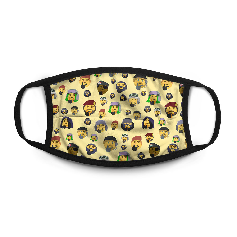 

Многоразовая маска унисекс Burnettie Thinking Emoji Skins, Разноцветный, Thinking Emoji Skins