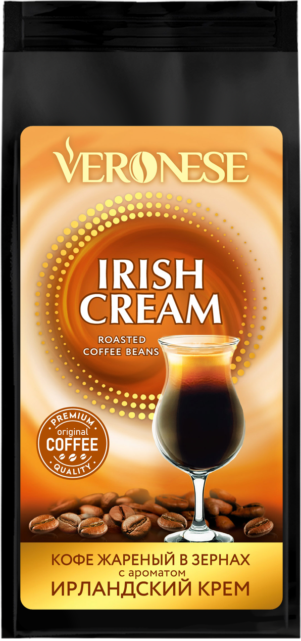 Кофе в зернах Veronese с ароматом Irish Cream, 200 г