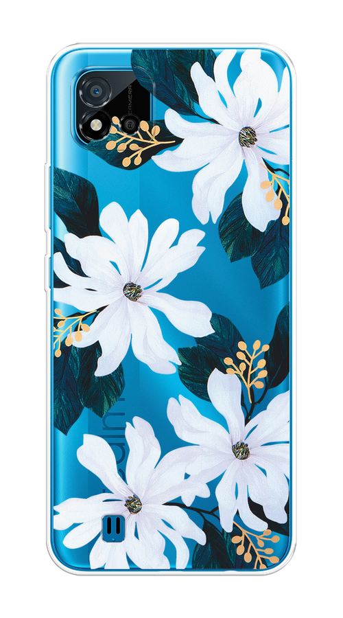 

Чехол на Oppo Realme C11 (2021) "Delilah Flower", Зеленый;белый, 257550-1