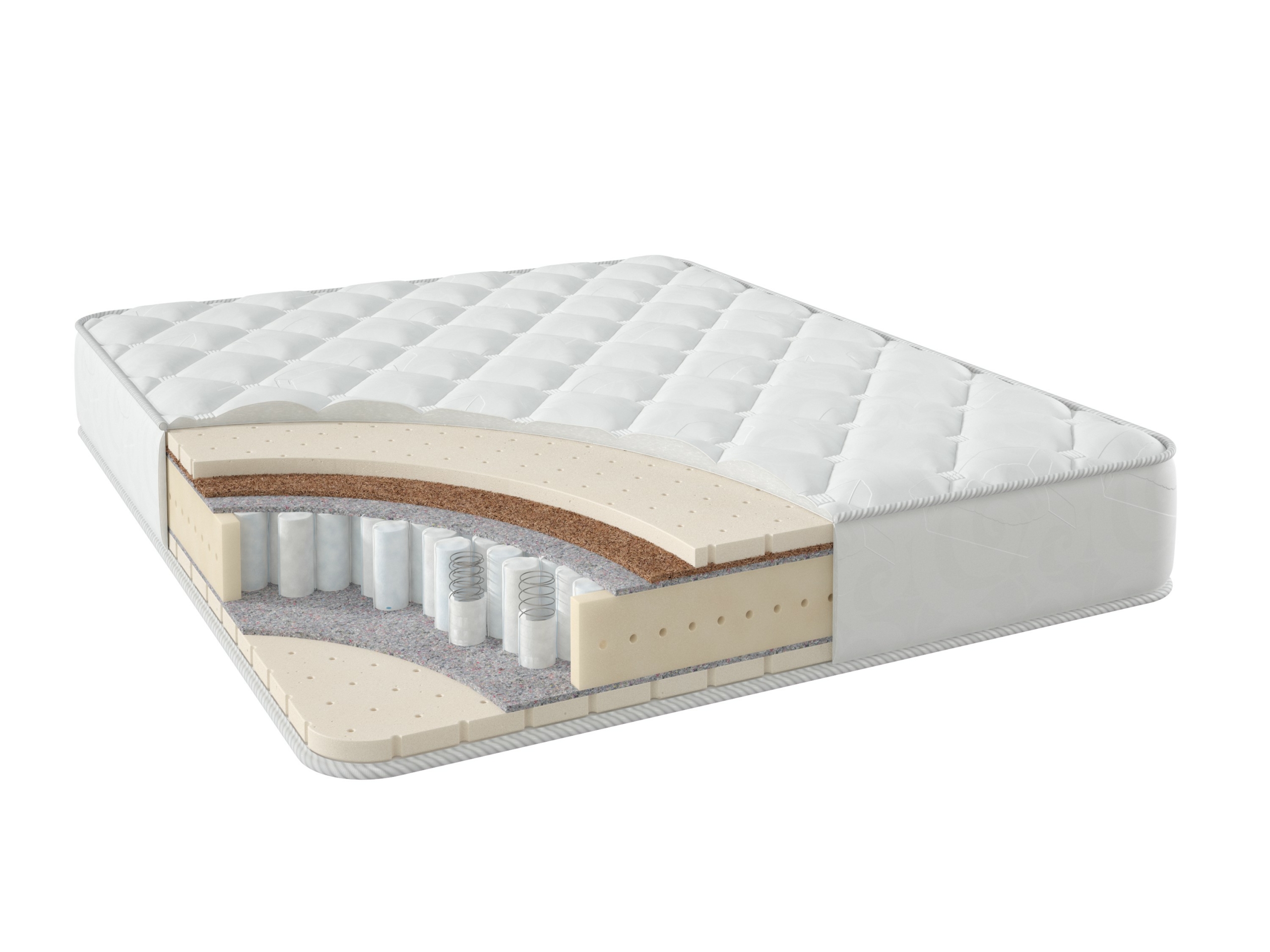 

Матрас Stories Классик Триумф ТФК 190х215, Бежевый;белый;серый;серебристый, Триумф ТФК