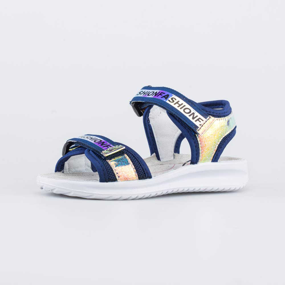 фото Сандалии детские котофей 424008-23 цв. синий р.27