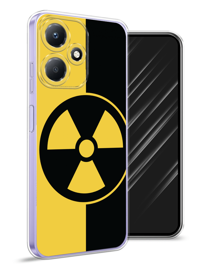 

Чехол Awog для Infinix Hot 30 Play "Эмблема черно-желтая", Желтый;черный, 3104250-9