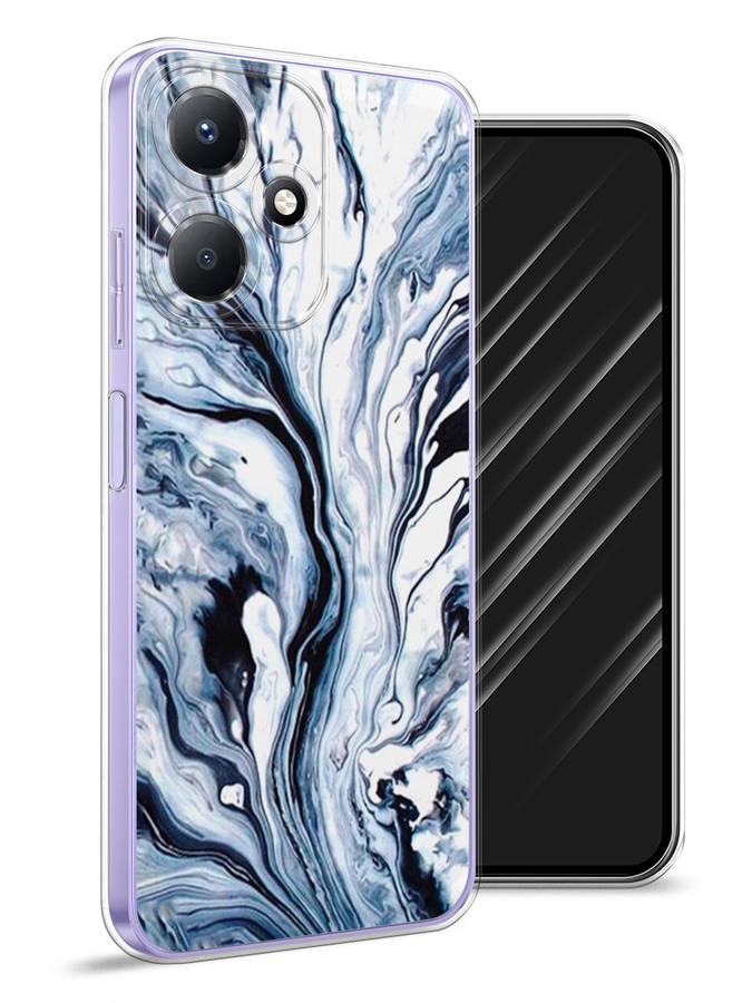 

Чехол Awog для Infinix Hot 30 Play "Голубой минерал мрамор", 3104250-3