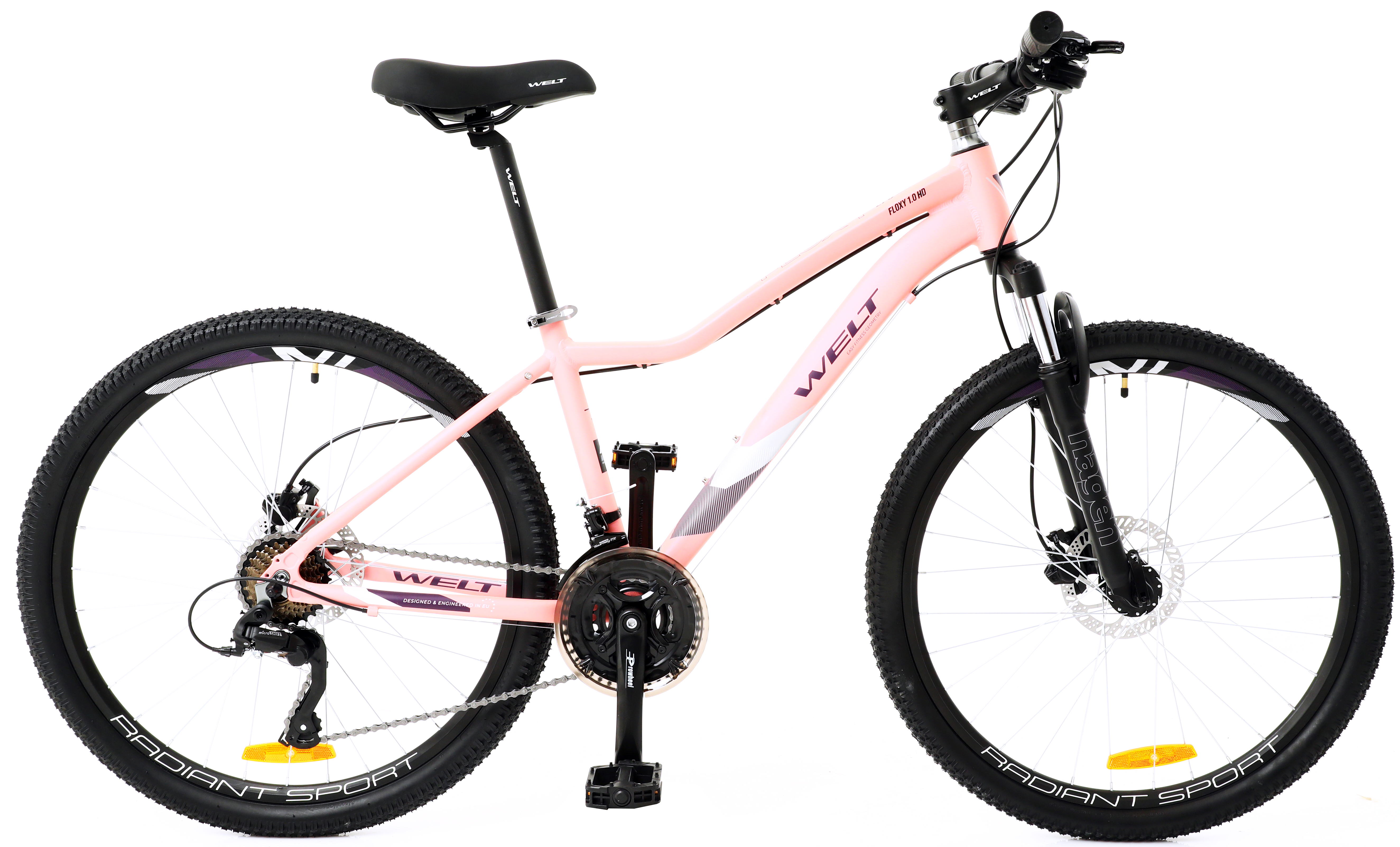 

Велосипед Welt Floxy 1.0 HD 26 2022  pink coral, Розовый, Floxy 1.0 HD 26
