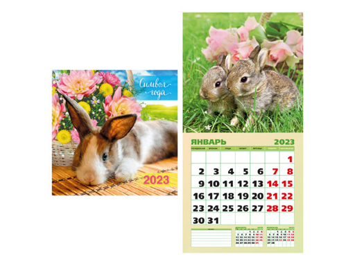 

Календарь перекидной Квадра Символ года 7641