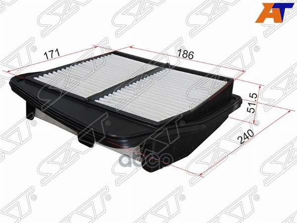 

Фильтр Воздушный Honda Accord Cu# 08-13 Sat арт. ST-17220-RL5-A00