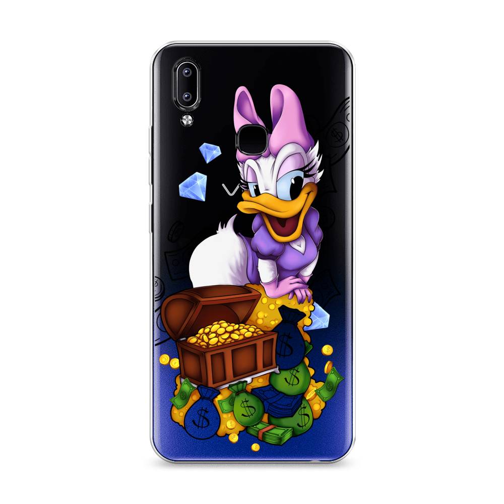 

Чехол для Vivo Y93/Y93 lite "Rich Daisy Duck", Коричневый;белый;фиолетовый, 262950-6