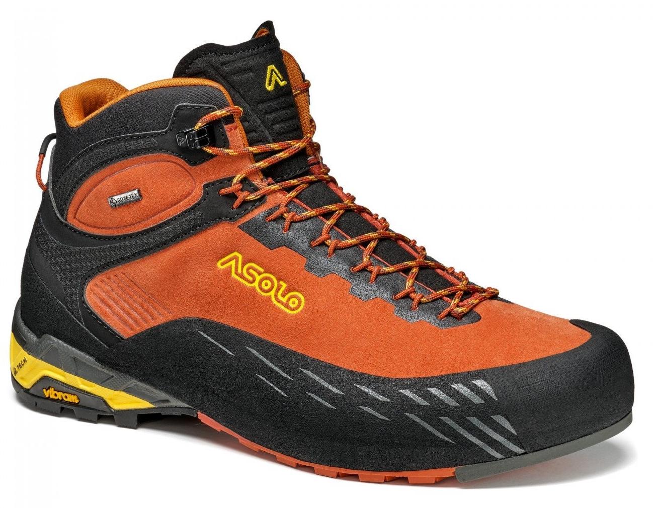 

Ботинки Asolo Eldo Mid Lth Gv Mm Orange/Yellow (Uk:8), Eldo Mid LTH GV