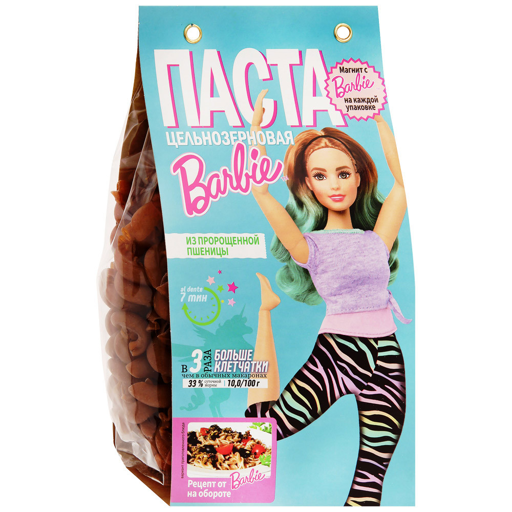 

Макаронные изделия Barbie из пророщенной пшеницы цельнозерновые 300 г
