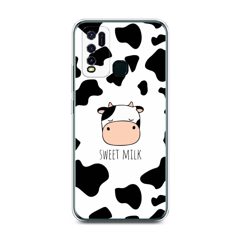 

Чехол для Vivo Y30/Y50 "Sweet milk", Розовый;белый;черный, 263150-1