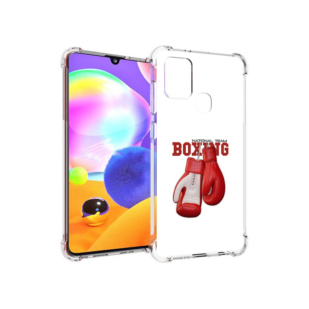 

Чехол MyPads Tocco для Samsung Galaxy A21s боксерские перчатки (PT149116.528.244), Прозрачный, Tocco