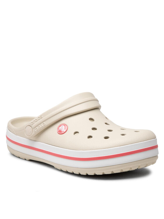 

Сабо женские Crocs Crocband 11016 бежевые 38.5 EU, Бежевый, Crocband 11016