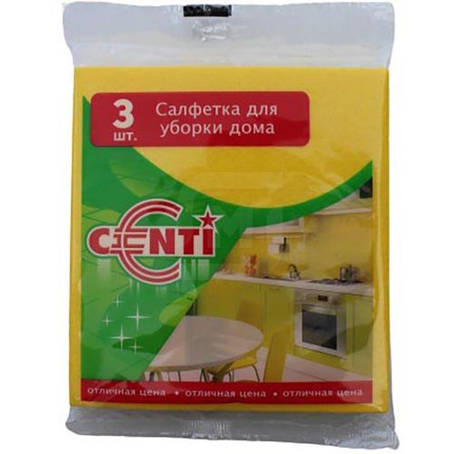 

Салфетки вискозные толстые 35 x 38 см 3 шт