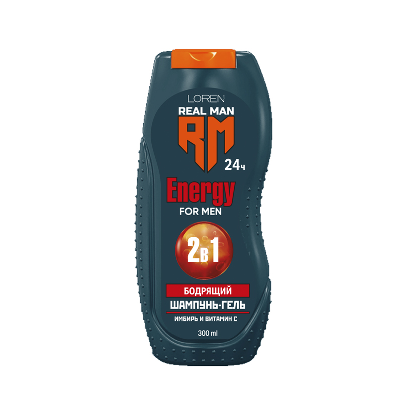 

Шампунь-гель для волос Real Man Energy 300 мл