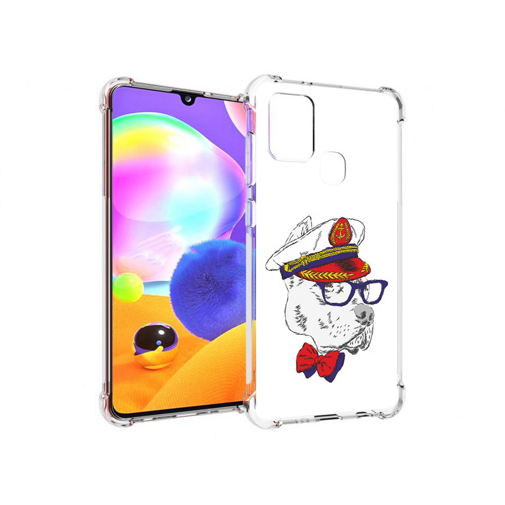 

Чехол MyPads Tocco для Samsung Galaxy A21s бульдог (PT149116.528.251), Прозрачный, Tocco