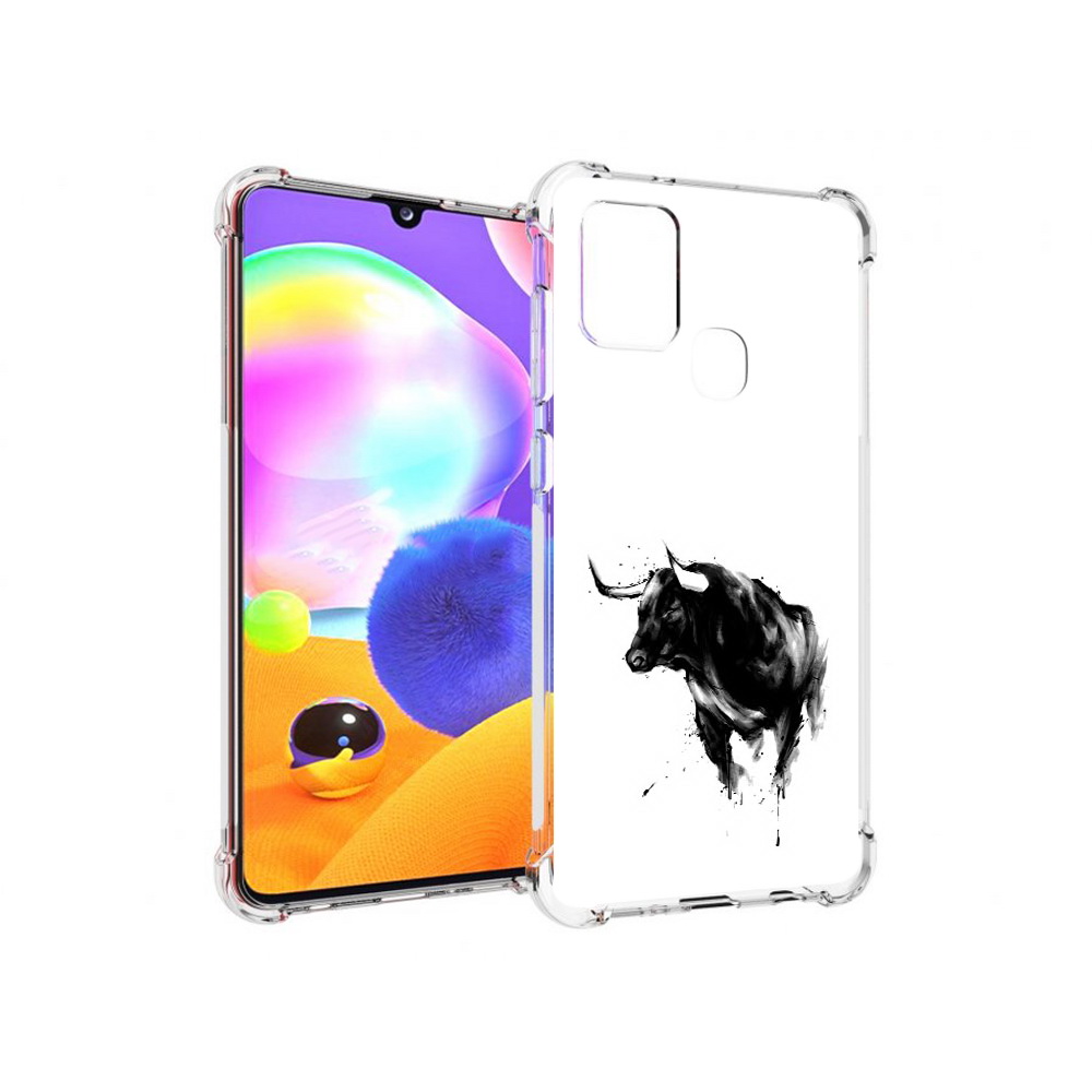

Чехол MyPads Tocco для Samsung Galaxy A21s бык (PT149116.528.254), Прозрачный, Tocco