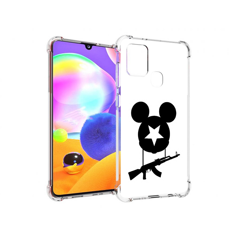 

Чехол MyPads Tocco для Samsung Galaxy A21s АК Микки (PT149116.528.26), Прозрачный, Tocco