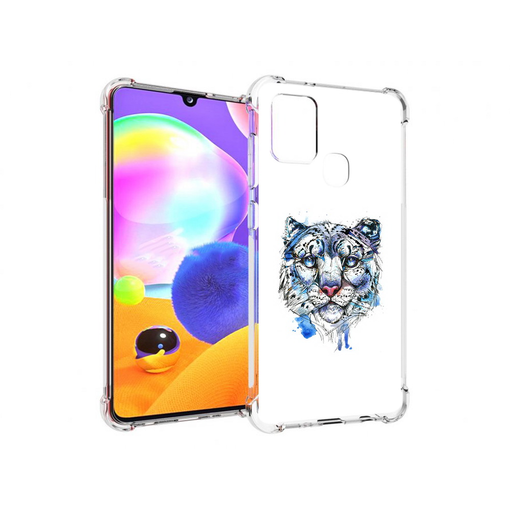 

Чехол MyPads Tocco для Samsung Galaxy A21s водяной тигр (PT149116.528.263), Прозрачный, Tocco