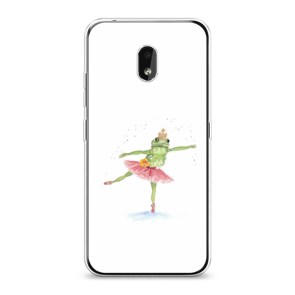 

Чехол на Nokia 2.2 "Лягушка-балерина", Зеленый, 122950-4