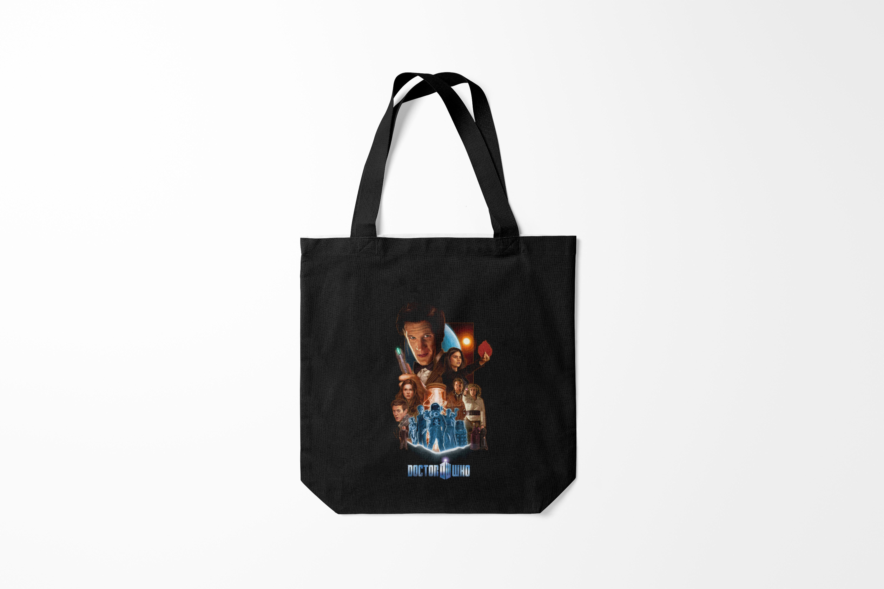 

Сумка шoппер унисекс Burnettie Doctor Who team, разноцветный, Doctor Who team