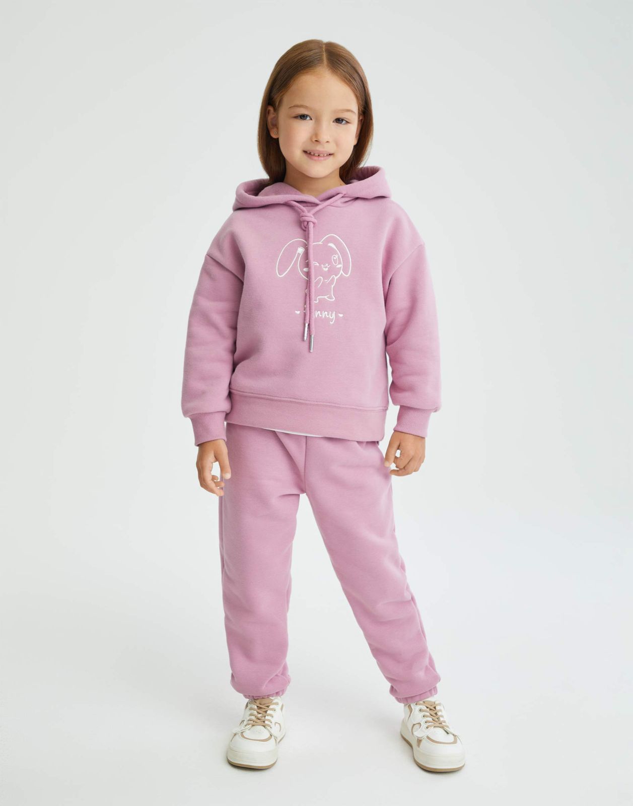 

Спортивные брюки для девочки Gloria Jeans GAC024339 розовый 2-4г/104, GAC024339