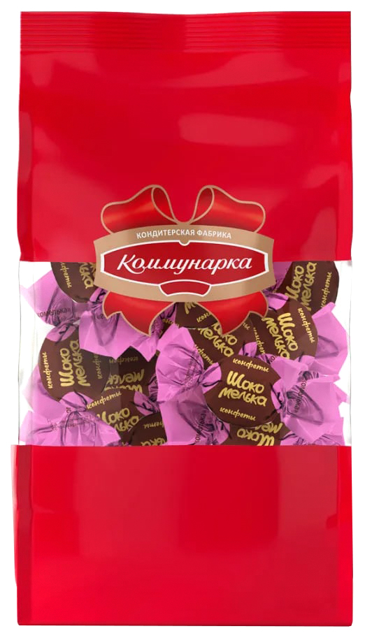 

Конфеты глазированные Коммунарка Шокомелька с карамельно-кремовой начинкой 1 кг