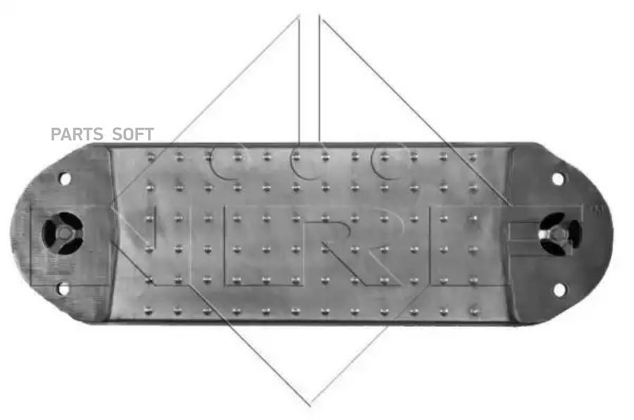 

Nrf 31201 Радиатор Масляный 7 Ребер 385X125X43Volvo Fh12;Fm12