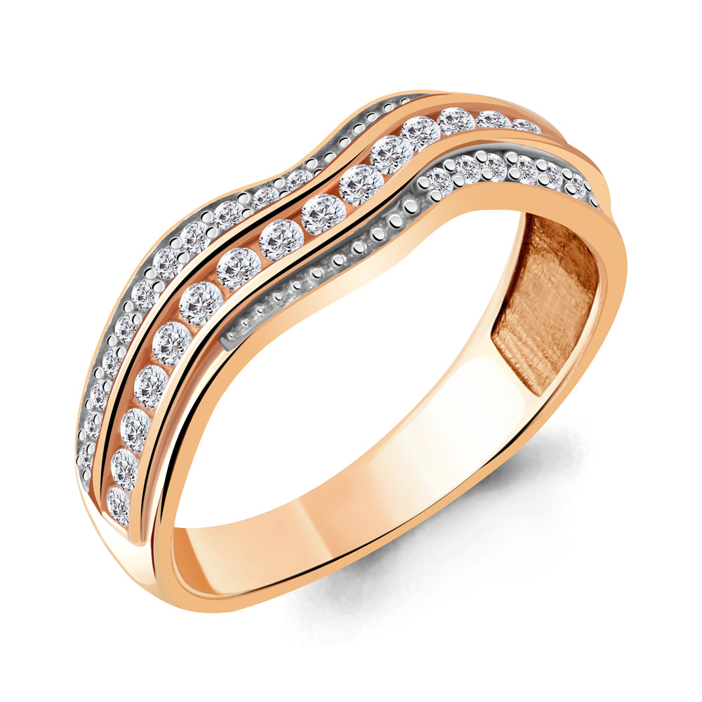 

Кольцо из серебра р. , AQUAMARINE 62498А_925_з, 62498А_925_з