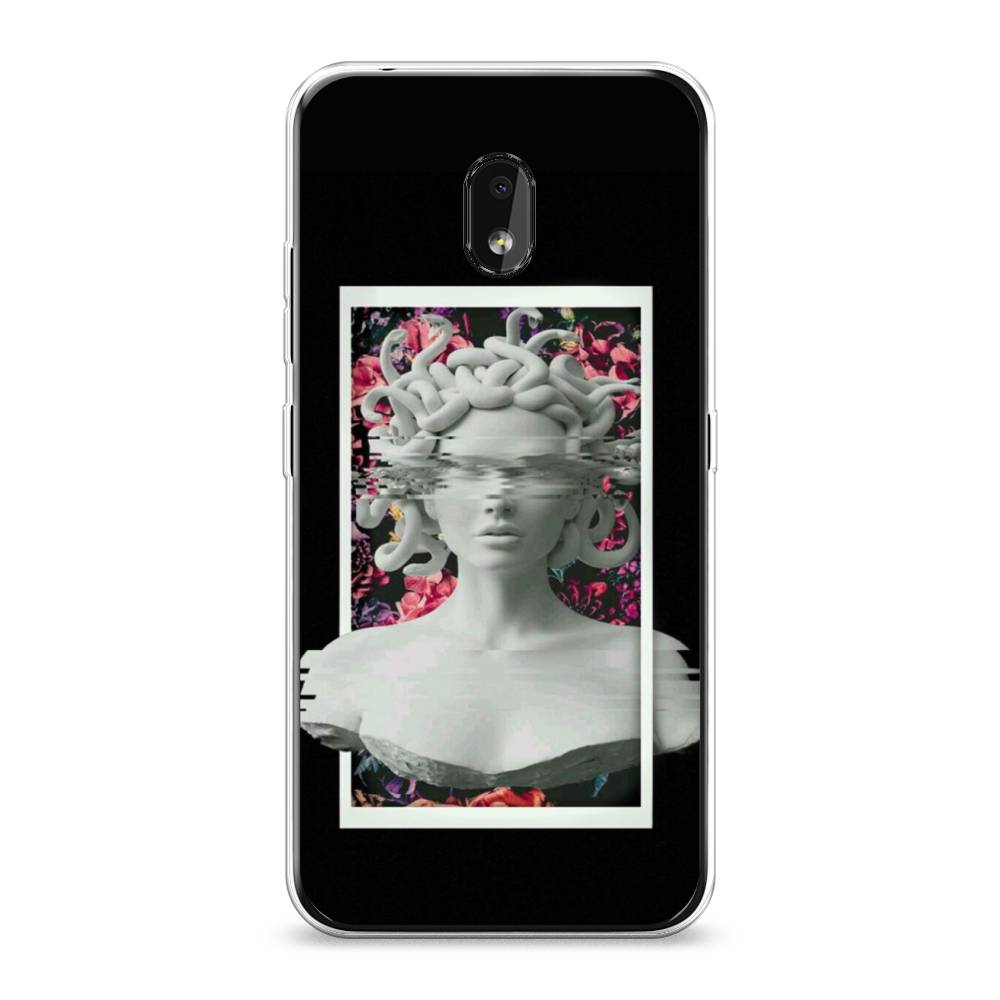 

Чехол на Nokia 2.2 "Web Punk Медуза Горгона", Черный;серый, 122950-6