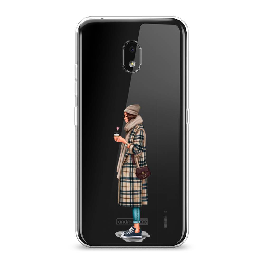 

Чехол на Nokia 2.2 "Утренний кофе", Коричневый;бежевый, 122950-6