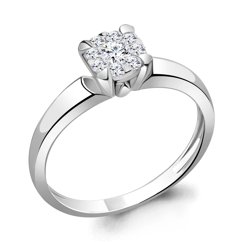 

Кольцо из золота р. 18 AQUAMARINE 961635_585_бз, 961635_585_бз
