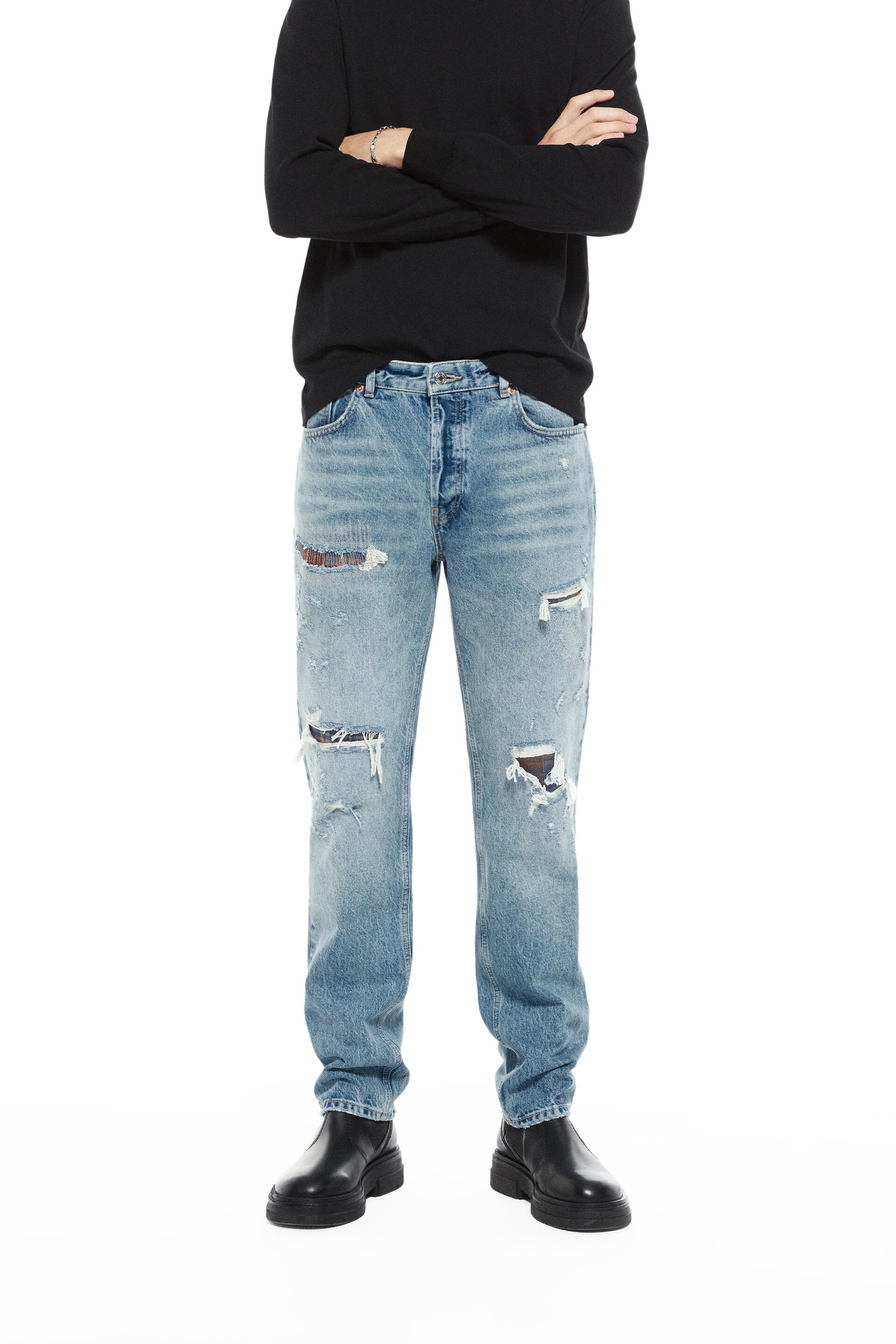 

Джинсы мужские ZARA 00840322 синие 46 RU (доставка из-за рубежа), 00840322