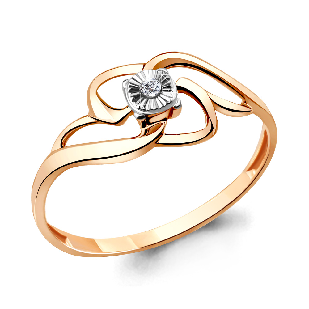 

Кольцо из золота р.  AQUAMARINE 963491к_585_кз, 963491к_585_кз