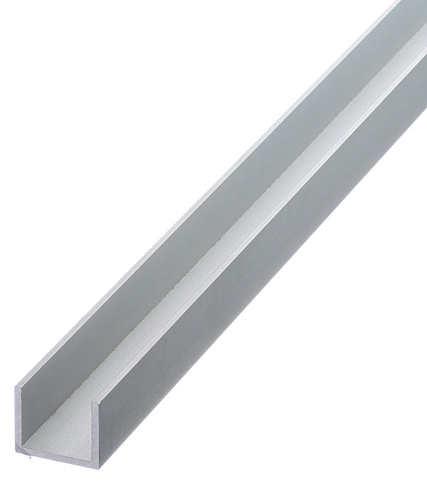 Профиль алюминиевый U-образный 13х16х13х1.5х1000 мм анодированный п образный алюминиевый профиль для светодиодной ленты apeyron