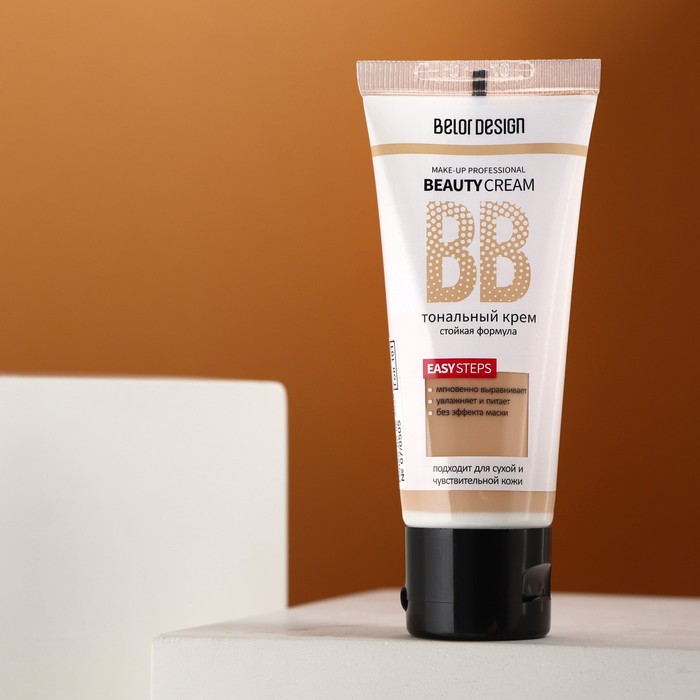 

Тональный крем "BB beauty cream", BELORDESIGN, тон 102