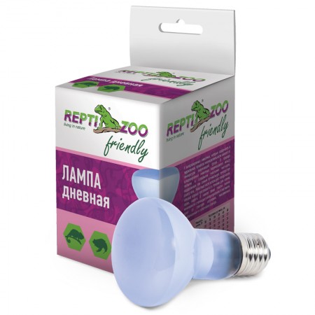 

Неодимовая лампа для террариума Repti-Zoo Friendly, дневная, 100 Вт, Friendly