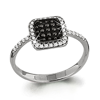 

Кольцо из золота р.  AQUAMARINE 961372Ч_585_бз, 961372Ч_585_бз