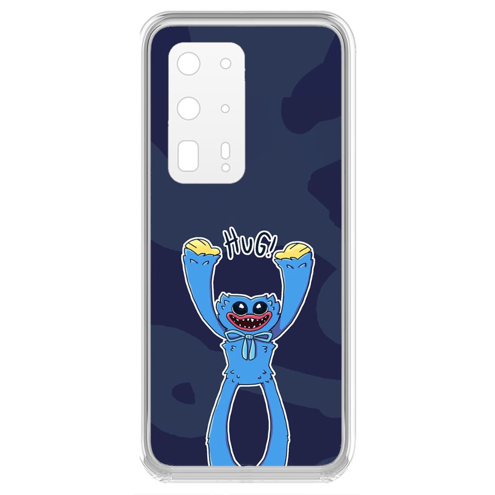 

Чехол-накладка Krutoff Clear Case Хаги Ваги Обнимашки для Huawei P40 Pro+