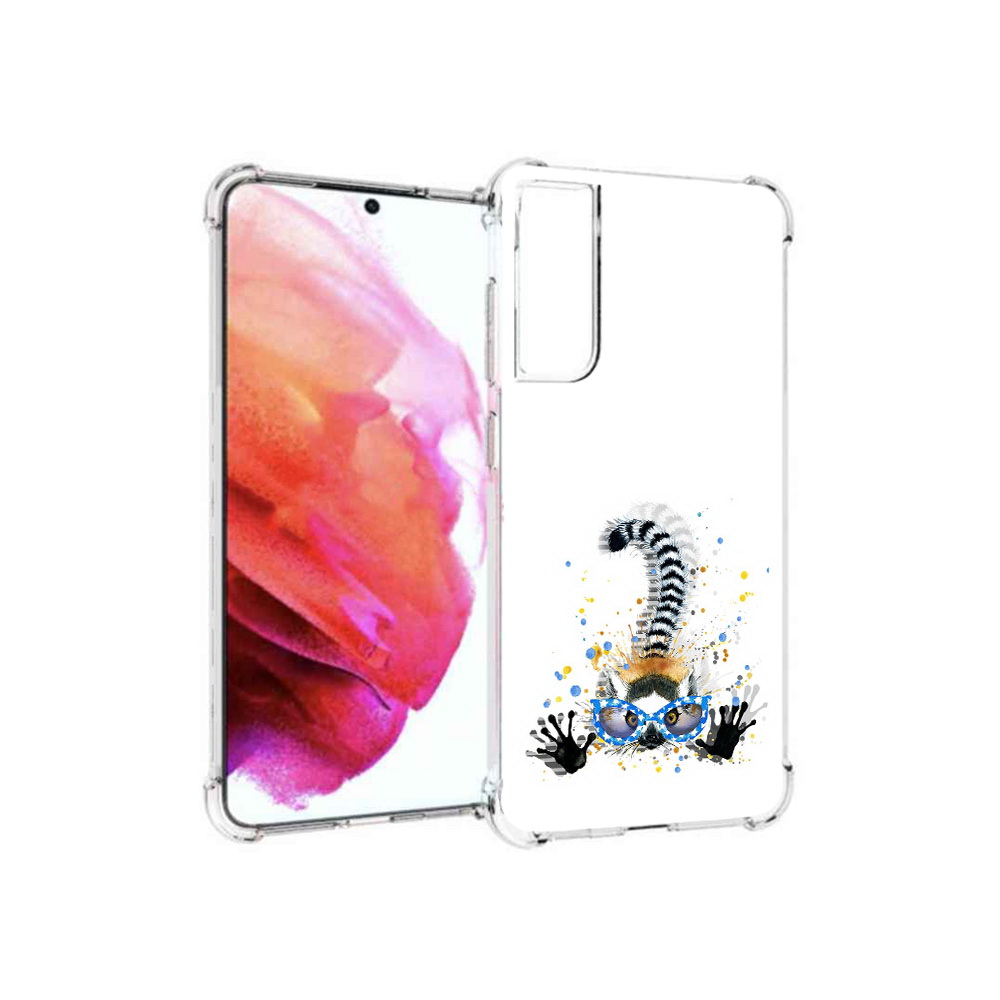 

Чехол MyPads Tocco для Samsung Galaxy S21 FE лямур, Прозрачный, Tocco