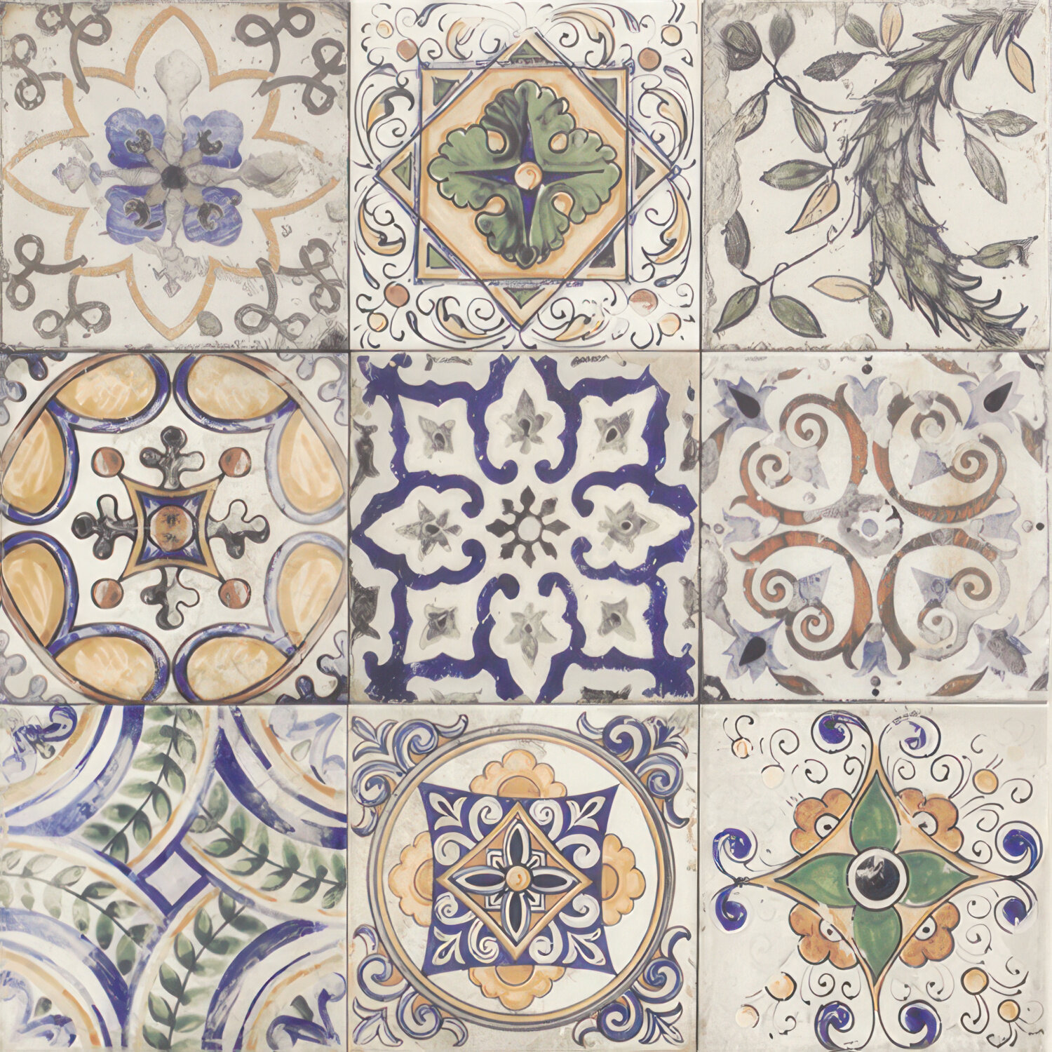 фото Плитка для стен патинированная mainzu maiolica-faenza