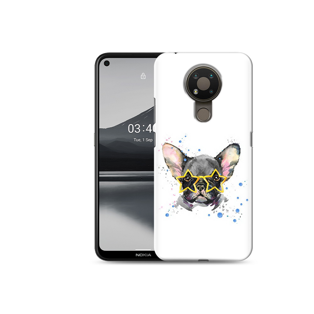 

Чехол MyPads Tocco для Nokia 3.4 буля в очках, Прозрачный, Tocco