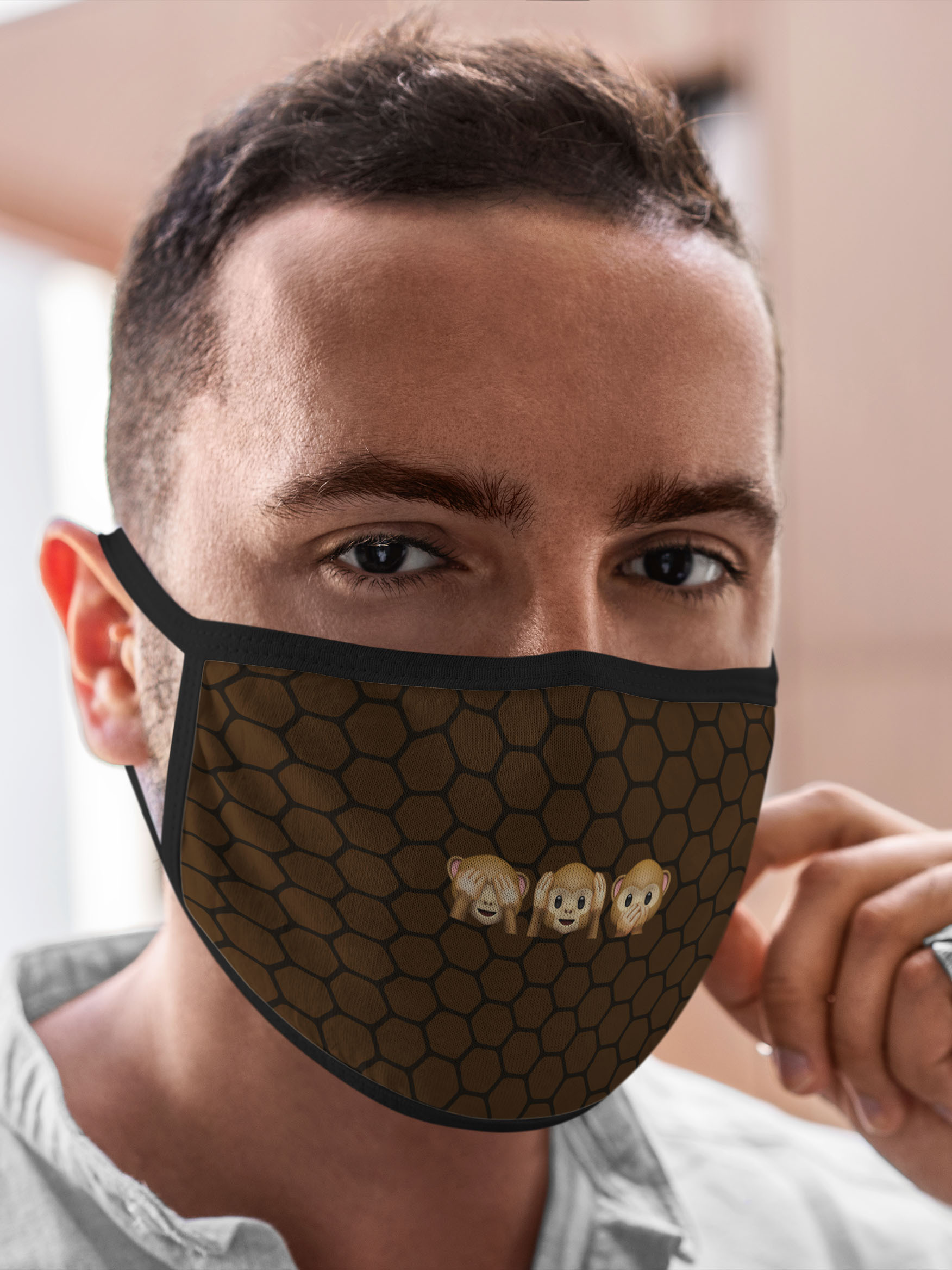 

Многоразовая маска унисекс Burnettie Разные Игры Emoji, Разноцветный, Разные Игры Emoji
