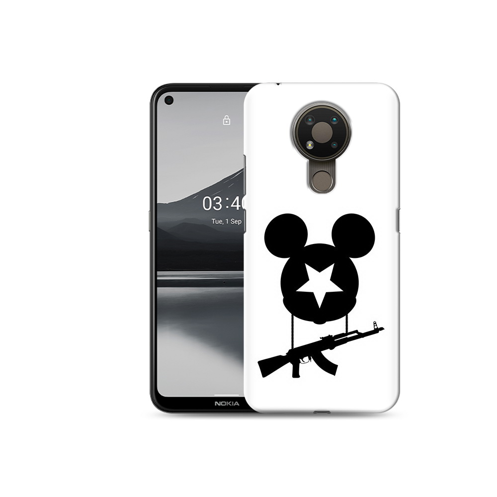 

Чехол MyPads Tocco для Nokia 3.4 АК Микки, Прозрачный, Tocco